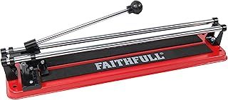 Faithfull Tile Cutter - 300mm (12in) Square, 210mm Diagonal, 10mm Thick Cutting Capacity for Ceramic Tiles