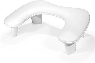 Nail Arm Rest Hand Pillow: Leather Nail Stand Nail Hand Rest - White Manicure Cushion Arm Rest for Nails - Non-Slip Foot Cushion for Nail Art Salon