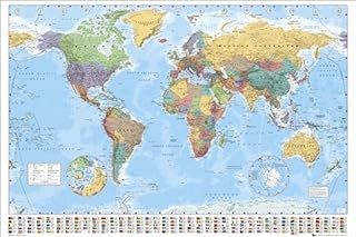 GB eye World Maps 61 x 91.5cm Maxi Poster