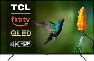 TCL 55CF630K 139cm (55 inch) QLED Fire TV (4K Ultra HD, HDR 10+, Dolby Vision & Atmos, Smart TV, Game Master, 60Hz Motion clarity, Press & Ask Alexa), Black