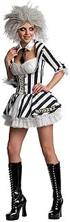 Rubie's Official Miss Beetlejuice Secret Wishes Adult Costume, Halloween Sexy Outfit