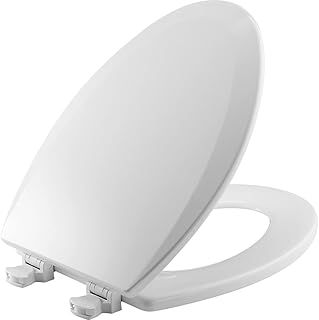 Bemis 1500EC 000 Toilet Seat, White, 1 Pack Elongated