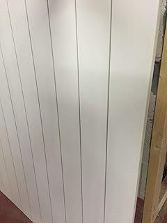 Moisture resistant tongue and groove style wall panelling to cover 120cms high x 120cms wide. Unprimed. Other