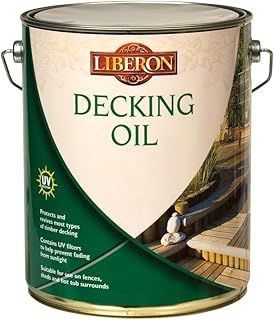 Liberon Decking Oil 5 Litre - Clear