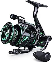 Sougayilang Fishing reels Light Weight Saltwater Spinning Reel - 39.5 LB Carbon Fiber Drag,12+1 BB Ultra Smooth All Aluminum Inshore Reel