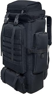 80L 100 Liters Camping Hiking Backpack, Large Survival Hunting Backpack Men, Waterproof Tactical Backpack for Men Women, Lightweight Molle Military Rucksack Outdoor Traveling Daypacks