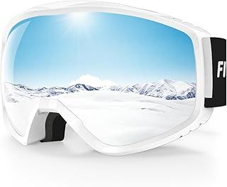 Findway Ski Goggles For Women Men Youth Teen, Snowboarding Goggles Over Glasses Compatible Helmet, Anti-fog UV Protection, Anti-glare Skiing Goggles, For Skiing Snowboarding