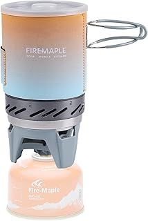 Fire-Maple FMS-X1 Camping Stove Gas System | Portable Pot/Jet Burner Outdoor Gas Cooking Essentials | Compact Equipment for Hiking Trekking Backpacking Fishing Hunting