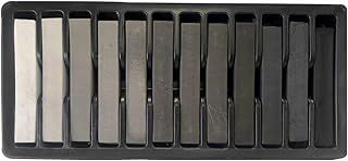 Set of 12 Grey Soft Pastels for Artists - Chalk Pastels for Art Drawing, Scrapbooking - Chalk Pastels Ideal for Kids, Beginners, Teachers, and Professional Artists