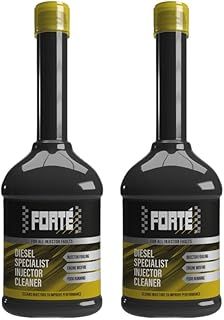Forté Diesel Injector Cleaner, Removes Internal Deposits, Restores Efficiency, 2 x 400ml