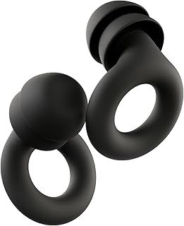 Loop Quiet 2 Plus Ear Plugs with Double Tips – Ultra-Comfy Reusable Earplugs for Sleep, Focus, Travel, Noise Sensitivity | Flexible Protection | 24 dB (SNR) Noise Reduction + 3 dB with Double Tips