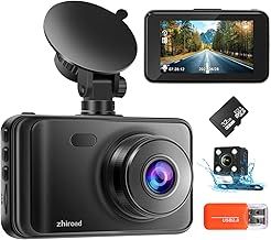 Dash Cam Front and Rear with 32GB SD Card 1080P FHD Dashcam for Car Dual Dashboard Camera with Night Vision,Loop Recording,G-sensor,Park Mode