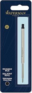 Waterman Ballpoint Pen Refill | Medium Point | Black Ink | 1 Count