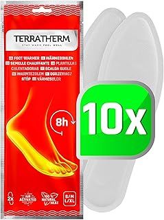 Insole Foot Warmers - 5, 10 or 30 Pairs - Feet and Heat Warmers, Heated Insoles for Shoes