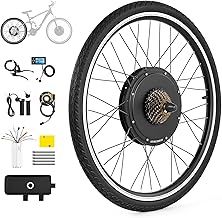 CO-Z Direct/Mid Drive EBike Conversion Kit, 28" 36V 500W/ 26'' 48V 1000W Rear Wheel Electric Bicycle Motor Conversion Kit, eBike Hub Motor Set with LCD Display PAS System