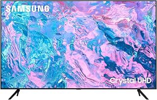 Samsung 55 Inch CU7100 UHD HDR Smart TV (2023) - 4K Crystal Processor, Adaptive Sound Audio, PurColour, Built In Gaming Hub, Streaming & Video Call Apps And Image Contrast Enhancer