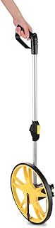 Measuring Wheels, 32cm Precise Road Trundle Wheel Foldable Mechanical Distance Measuring Wheel, Durable Non-Slip Digital Mechanism Measuring Wheel with Carry Bag for Road Land Builders Workers