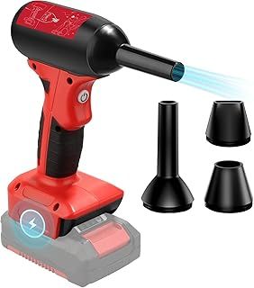 Mini Jet Dry Blower Fan for Einhell 18V X-Change Battery, 130000RPM Cordless Portable Handheld Turbo Jet Fan Blowers for Car, Leaf Blower, Cleaning, Camping, Workshops, Lawns (Battery not Included)