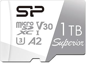 Silicon Power 1TB Superior Micro SDXC UHS-I (U3), V30 4K A2,High Speed MicroSD Card, Compatible with Nintendo-Switch