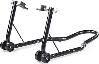 Motorcycle Rear Track Paddock Stand Black