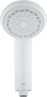 Mira Response Adjustable 4 Spray Mode Shower Head Grey/White