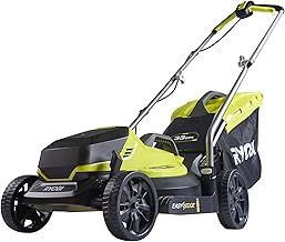 Ryobi OLM1833B 18V ONE+ Cordless 33cm Lawnmower (Body Only), Anthracite/Green