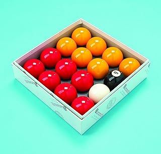 ARAMITH 2" STANDARD REDS + YELLOWS MATCH POOL BALLS**