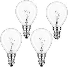 Oven Bulb 40W 300c 240V E14 SES Oven Lamp Bulb, Small Edison Screw P45 Light Bulb for Neff Oven Bosch Oven Siemens Oven Age Oven（4-Pack）