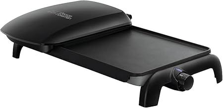 George Foreman 10-Portion Grill and Griddle (50/60 Hz) - Black