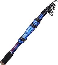Sougayilang Fishing Rod Telescopic Fishing Rods Portable- 24 Ton Carbon Fiber, CNC Machined Reel Seat, Comfortable EVA Handle, Travel Fishing Pole for Bass Trout Fishing 1.8/2.1/2.4/2.7M