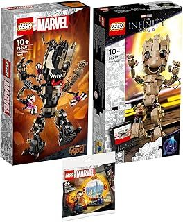 Lego Set of 3: 76249 Venomized Groot, 76217 I Am Groot & 30652 The Dimension Portal by Doctor Strange