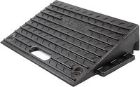 Street Solutions UK Rubber Kerb Ramps 4 Inch | Heavy Duty Mobility Threshold Ramps for Wheelchairs, Cars Vehicles, Caravan, Scooter Wheels, Skateboard, Motorcycle, Disabled Chair & Dog | 1 Ramp