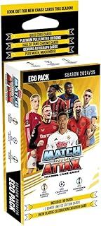 TOPPS Eco Pack Match Attax Cards Ucl 24-25