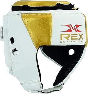 REX Boxing Headguard For Kids Headgear For Training heeks, Forehead, Ear Protection Kickboxing, Sparring, Muay Thai Fighting, Karate Helmet Kids head gear