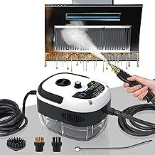 Steam Cleaners, 2500W Portable Steam Cleaner Handheld 6 Speeds for Home Kitchen Use, Steamer Cleaning Machine for Cleaning Upholstery, Bathroom, Grout and Tile, Car Detailing