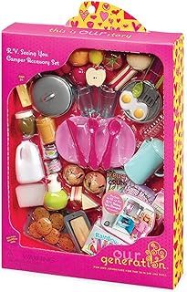 Our Generation RV Seeing You Camper Set – Outdoor Adventure Kit for 18-inch Dolls – Perfect Accessory for RV Camper