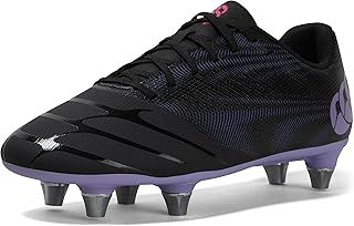 Canterbury Unisex Kid's Phoenix Team Soft Ground Rugby Boots | Strong and Lightweight | Scuff Resistant | Comfort and Protection