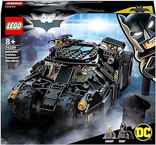 LEGO 76239 DC Batman Batmobile Tumbler: Scarecrow Showdown Toy Car with Minifigures, Batarang & Grappling Gun, Gift for Boys and Girls Age 8 Plus