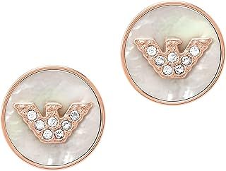 Emporio Armani Women's Rose Gold Stud Earrings, EGS2311221