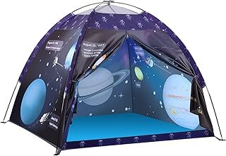 Exqline Kids Tent - Large Space Play Tent for Boys and Girls, Indoor Galaxy Dome Pop Up, Playhouse, Portable Outdoor Garden