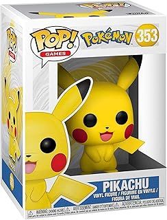 Funko Pop! Games: Pokemon - Pikachu - Collectable Vinyl Figure - Gift Idea - Official Merchandise - Toys for Kids & Adults - Video Games Fans - Model Figure for Collectors and Display