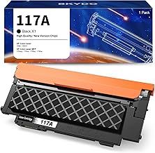Skydo 117A Black Toner Cartridges Compatible for HP W2070A Black for HP Color Laser MFP 178nw 179fnw 150nw 150a 178nwg 179fwg Printer (1 Black, with Chip)