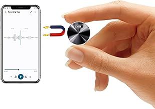 Magnetic Mini Voice Activated Recorder Micro Recording Device Digital Small Sound Recorder Devices Audio Recorder for meeting learning