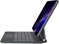 Magic Keyboard for iPad Pro 12.9 inch (3rd,4th,5th and 6th gen) and iPad Air 13 (M2 2024/ M3 2025/M4 2026), Easy-Set Magnetic iPad Pro12.9 Case with Keyboard, Built-in trackpad, Backlit (Black)