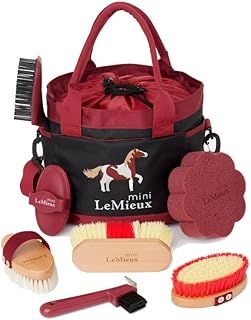LeMieux Mini Childrens Grooming Set - Red