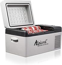 Alpicool C20 Car Mini Fridge 20 Litre 12/24v Refrigerator Portable Vehicle Camping Freezer Electric Cooler Box for Truck, RV, Boat, Picnic, Outdoor Travel/ -20℃-20℃