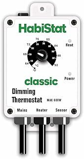 Habistat Dimming Thermostat 600W White