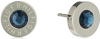 Tommy Hilfiger Jewelry Women's Stainless Steel Earrings Embellished with Crystals