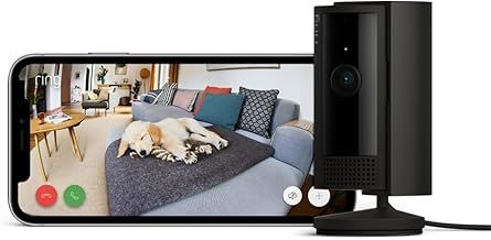 Ring Indoor Camera (2nd Gen) | Plug-In Pet Security Camera | 1080p HD, Two-Way Talk, Wifi, Privacy Cover, DIY | alternative to CCTV system | 30-day free trial of Ring Home