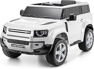 Xootz Land Rover Defender Electric Ride-On Car Battery Powered Kids Toy with Music, Lights and Opening Boot, Ages 2+